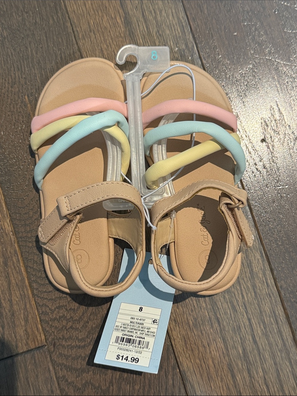 Cat & Jack toddler sandals size 8